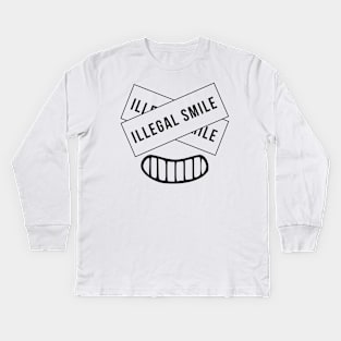 illegal Smile Kids Long Sleeve T-Shirt